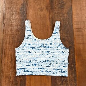 DYI White and Blue Workout Set